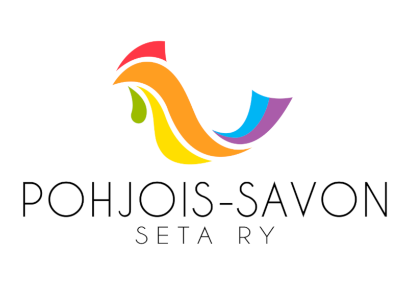 Kuvassa on Pohjois-Savon Seta ry:n tunnus