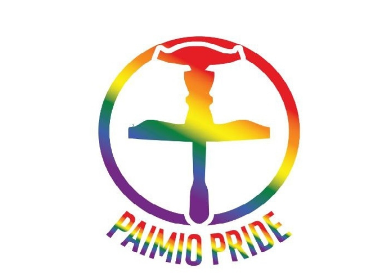 Kuvassa on Paimio Pride ry:n tunnus.